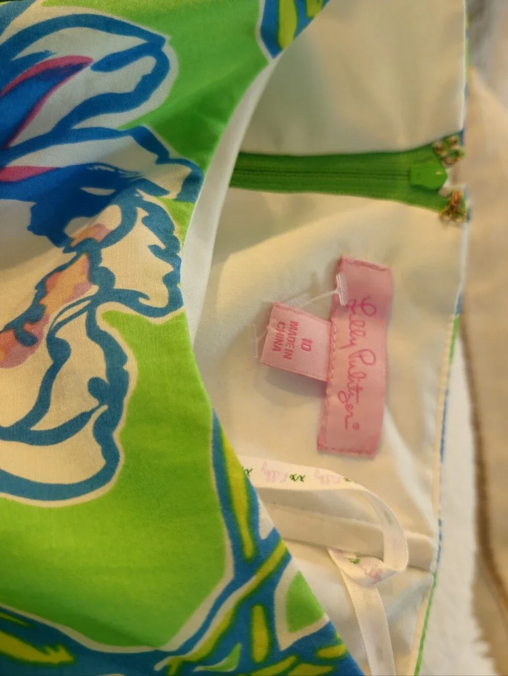 Lilly Pulitzer Silk Blend Corset Strapless Party Dress Women Size 10  SZ MED - Picture 5 of 8
